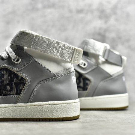 Dior B27 Sneakers High-Top Gray (AA Version) - Image 7