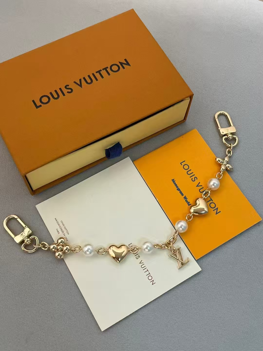 LV Bagchain Keychain - Image 3