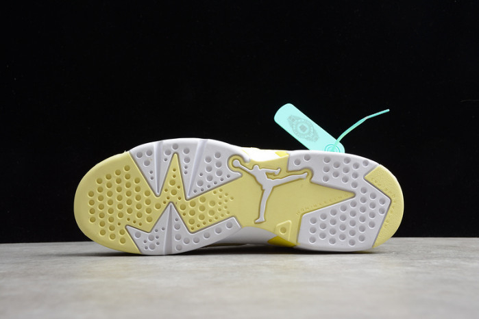 Air Jordan 6 retro dynamic yellow floral (GS) 543390-800 - Image 4
