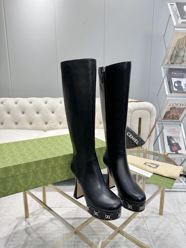 Cucci Runway Boots