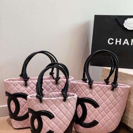 Chanel Cambon Line Matelassé Tote Hand Bag - Image 1