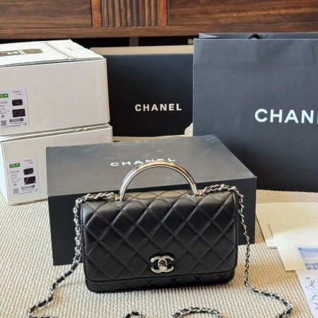 Chanel CC 25P Wallet Woc Handle Bag - Image 2