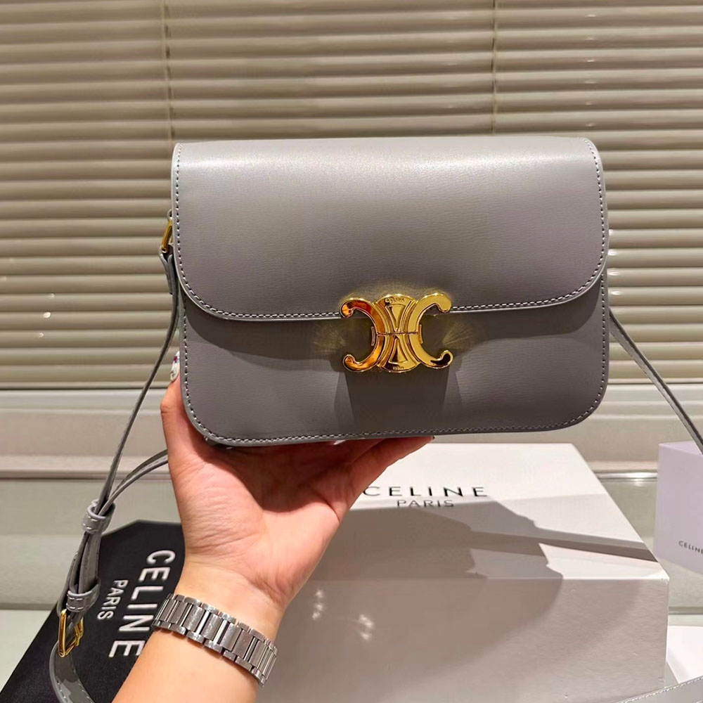 CELINE Triomphe Shoulder Bag Small&Medium - Image 14