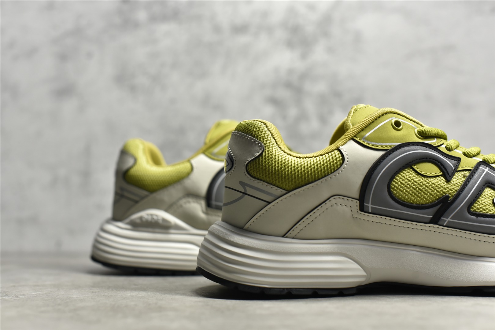 Dior B30 Dad Sneakers Green Gray(1:1 Version) - Image 9