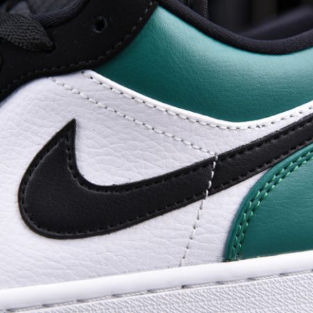 Jordan 1 Low Mystic Green 553558-113 - Image 12