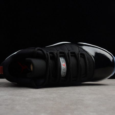 AIR JORDAN 11 RETRO LOW "INFRARED 23" black mens 528895-023 - Image 6
