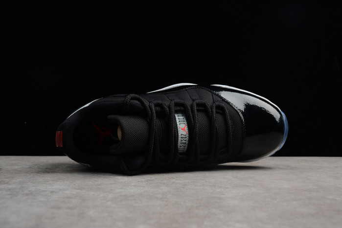 AIR JORDAN 11 RETRO LOW "INFRARED 23" black mens 528895-023 - Image 6