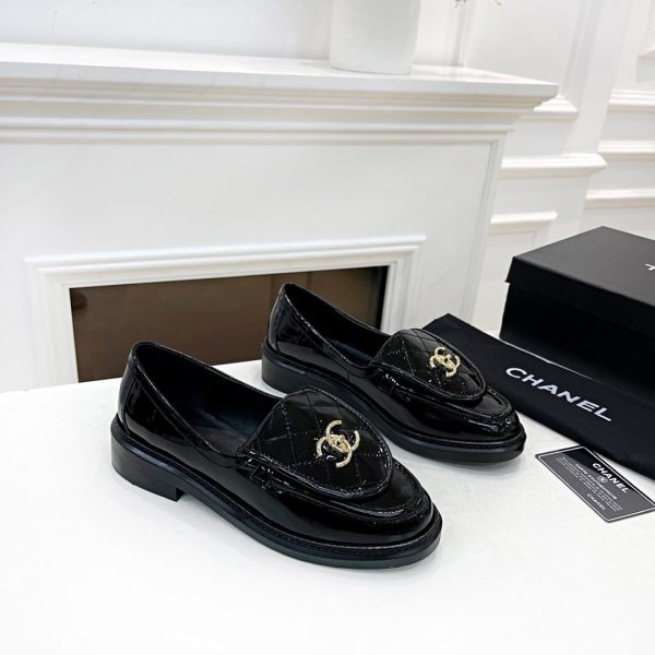 Chanel Retro Loafers Lacquer