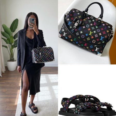 LV Shoes & Bag Set