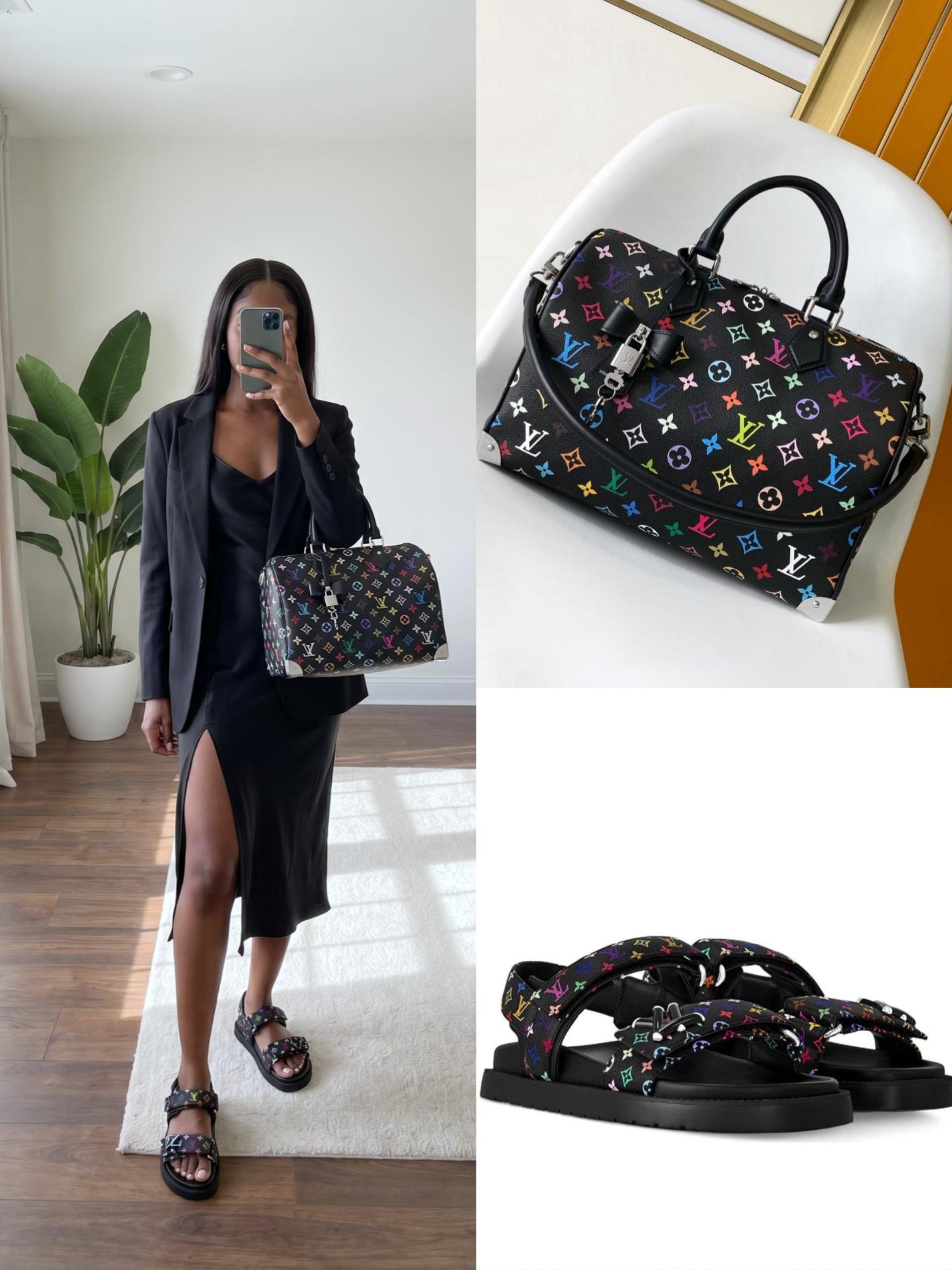 LV Shoes & Bag Set - Image 1