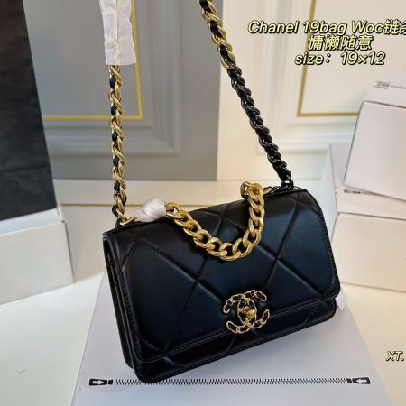 Chanel 19 Bag WOC Wallet on Chain - Image 3