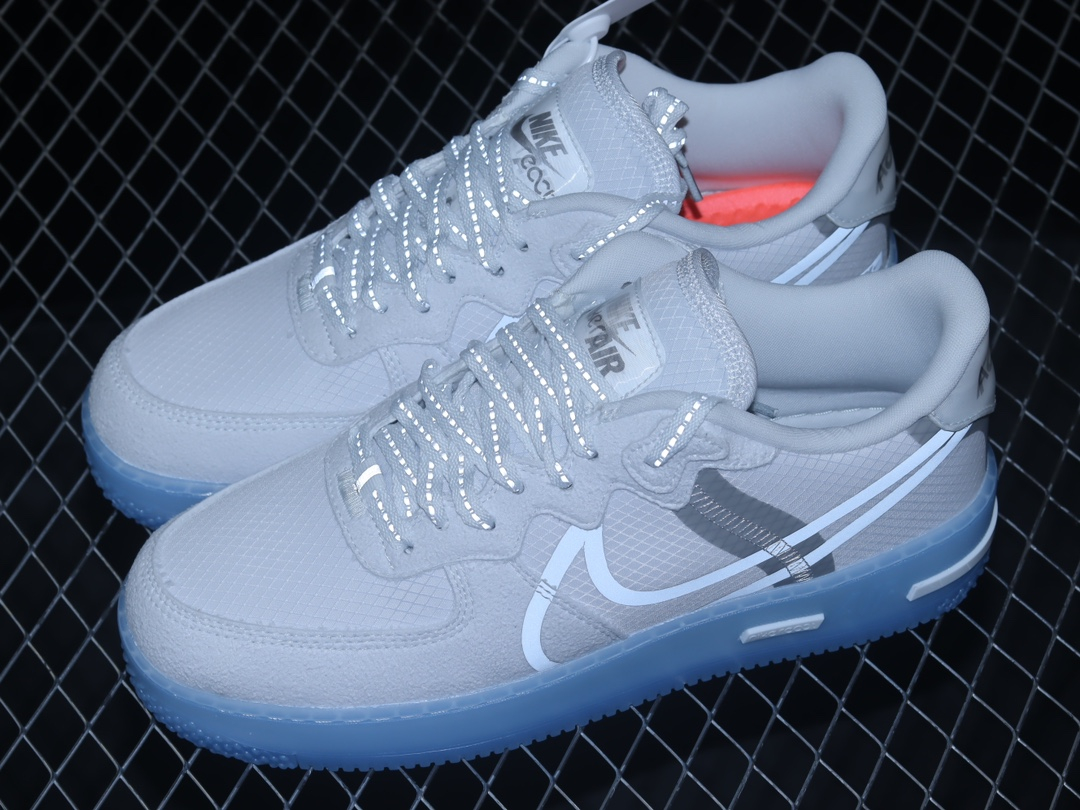 Nike Air Force 1 React White Light Bone CQ8879-100 - Image 5