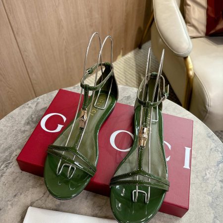 Gucci Bamboo Sandals - Image 3