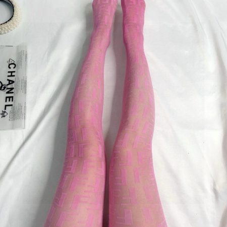 Fendi Pink Stockings