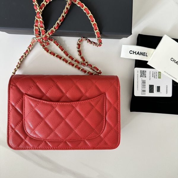 Chanel Classic Wallet on Chain Quilted Caviar