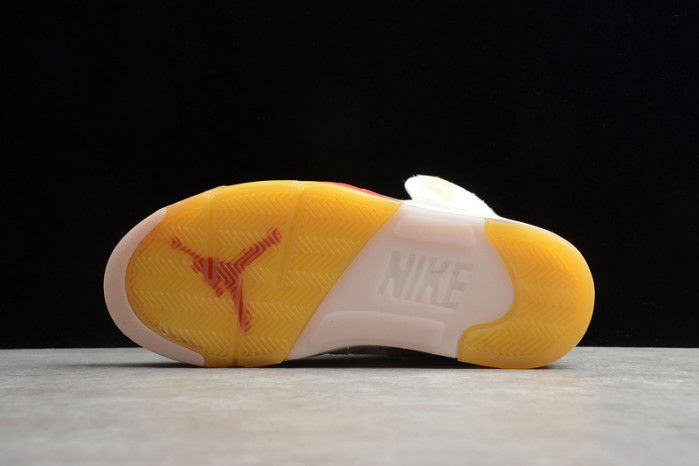Off-White Air Jordan 5 ice cream colorway CT8480-002 - Image 4