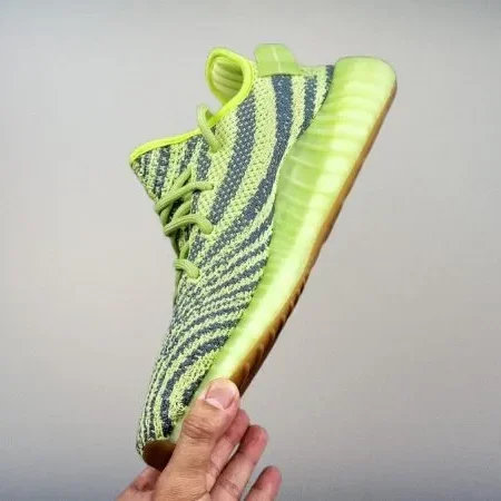 Yeezy350 Boost V2 “ Semi Frozen Yellow" - Image 6