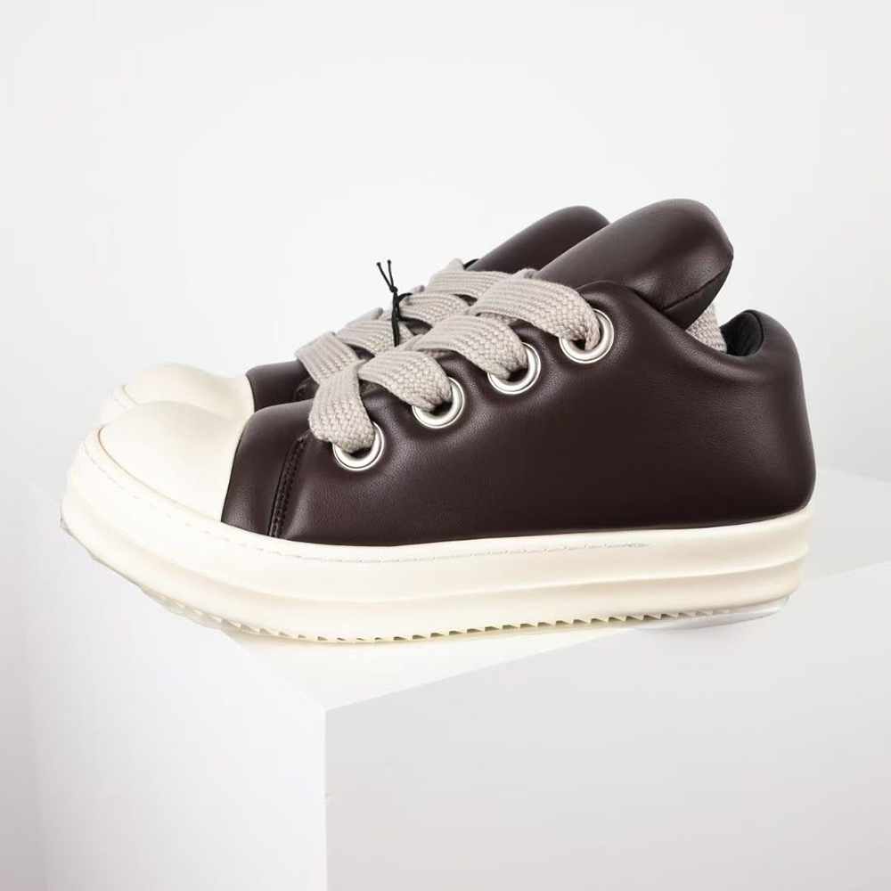 Rick Owens Rick Owens Ss25 Hollywood Jumbolace Low Sneaks - Image 3
