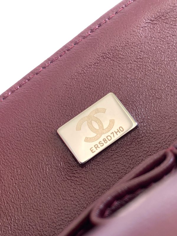 Chanel Black Calfskin Medium Classic Double Flap Shoulder Bag -Top Quality
