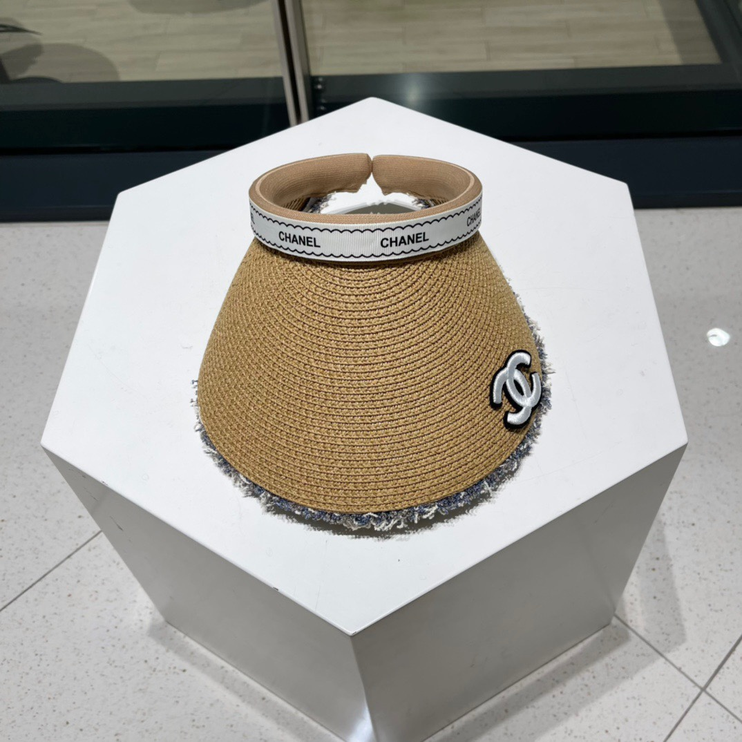 Chanel Sweet Wind Empty Top Hat Sunhat - Image 2