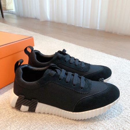 Hermes-trainers 2024 giga Leather low trainers - Image 8