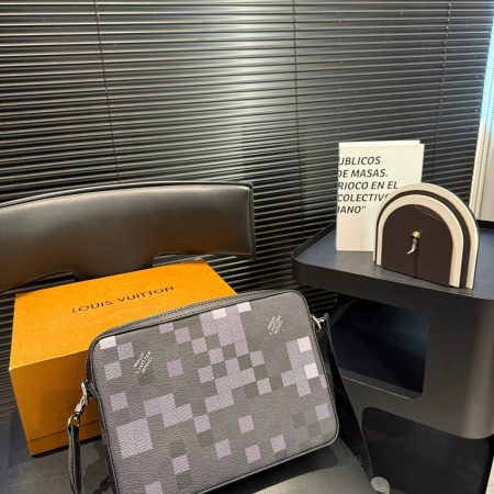 LV Messenger Bag - Image 9