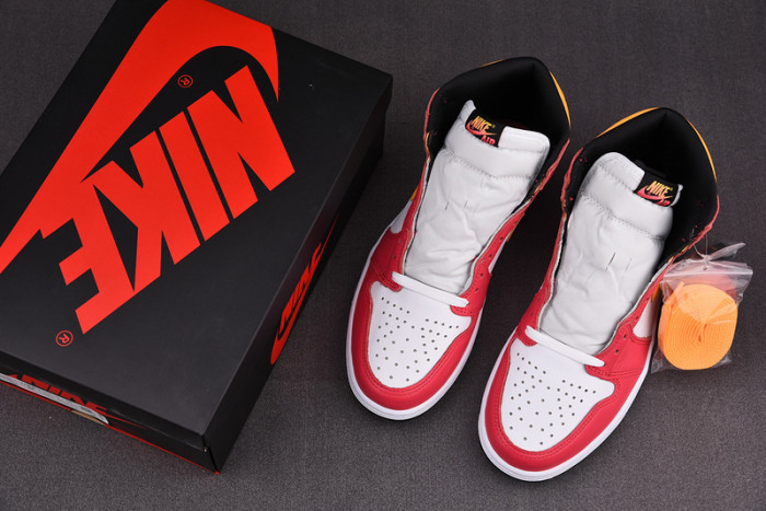 Air Jordan 1 Light Fusion Red 555088-603 - Image 8