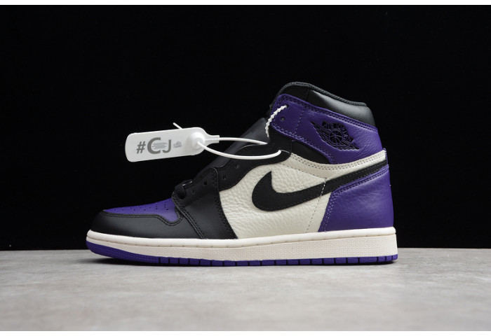 Air Jordan 1 Court Purple 555088-501 - Image 1