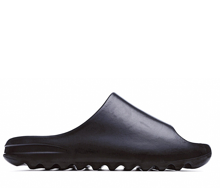 Yeezy Slides Black FW6348 - Image 1