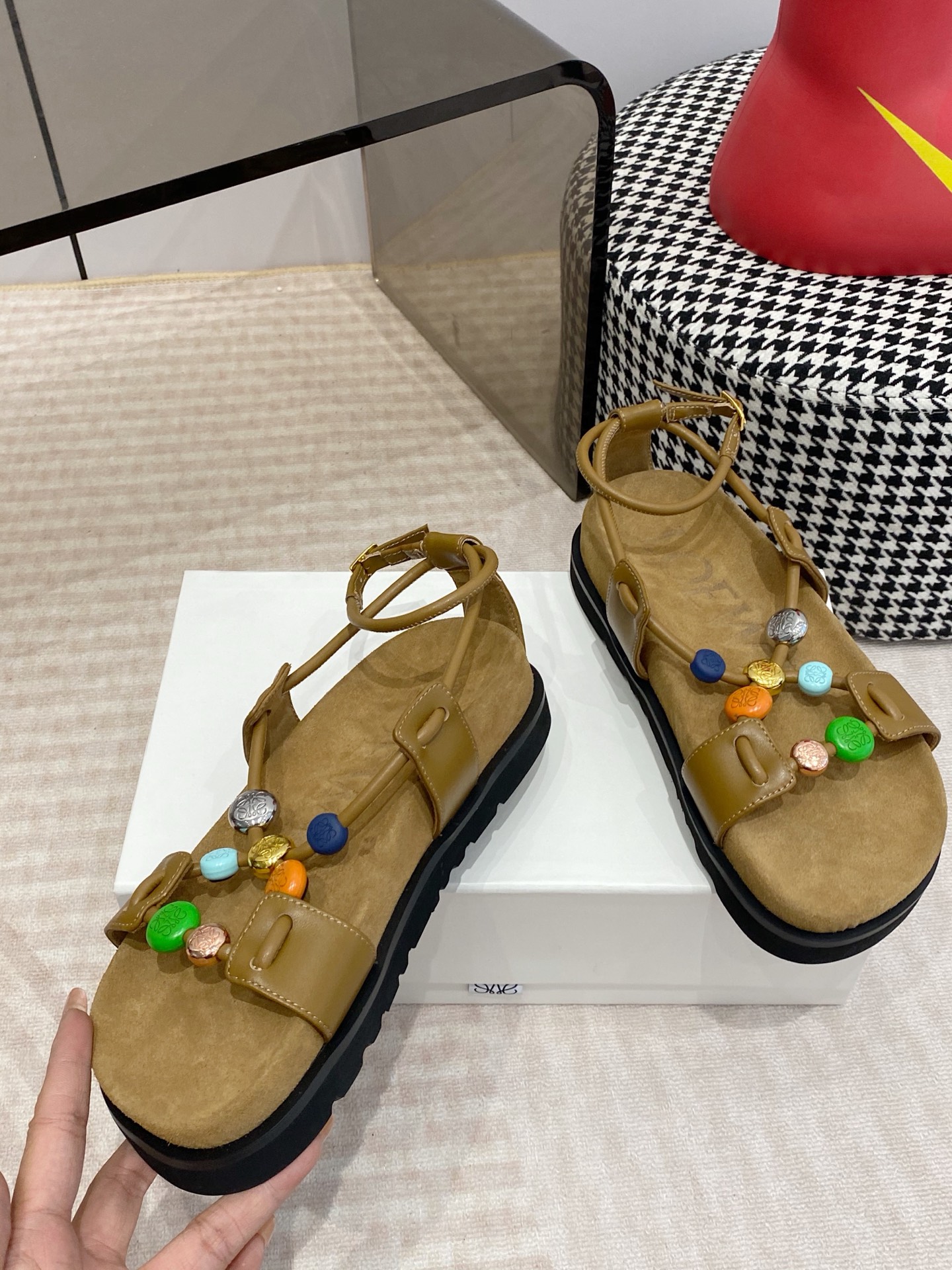 Loewe Pebble Sandals - Image 7