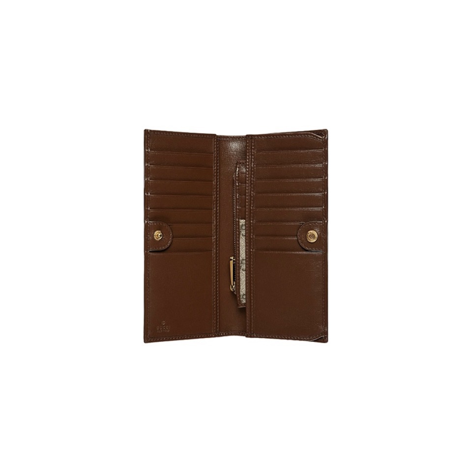 Gucci Unisex GG Long Wallet Interlocking G - Image 2