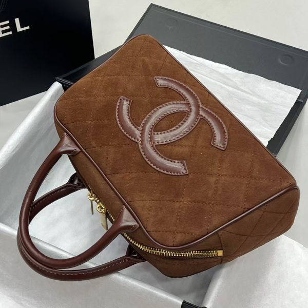 Chanel Vintage Suede Bag