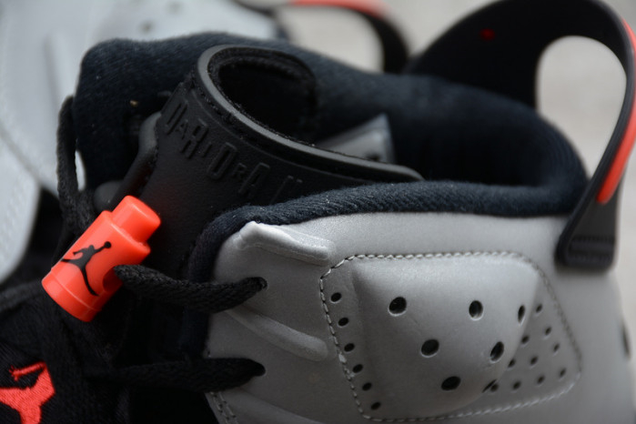 Air Jordan 6 Reflective Silver CI4072-001 - Image 11