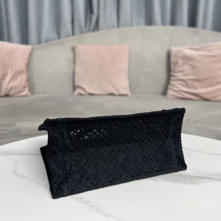 Dior Book Tote Small D-Lace Macrame - Image 9
