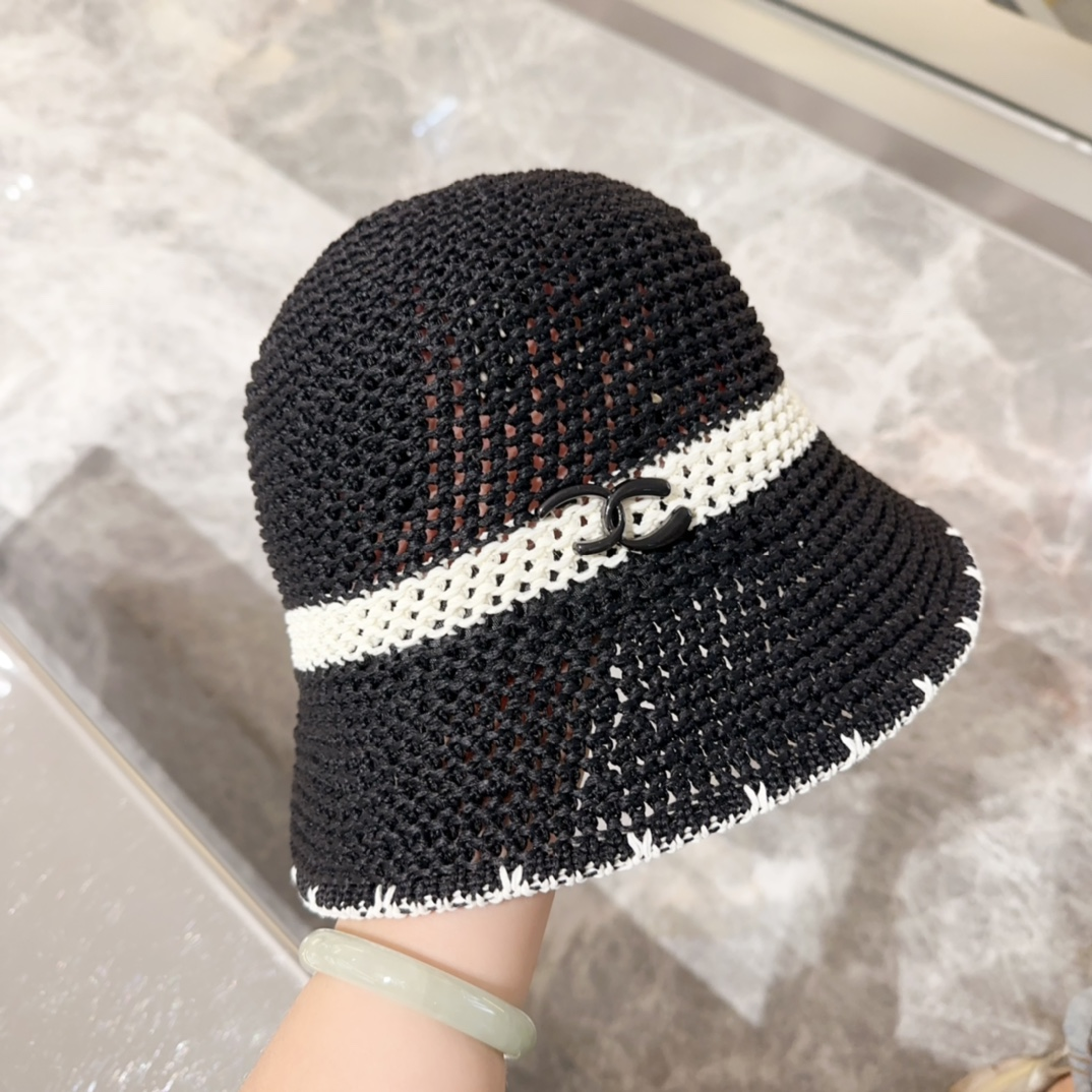 Chanel Wear a Fisherman's Hat  Sunhat - Image 4