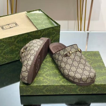 Gucci Horsebit mule in GG Supreme - Image 9