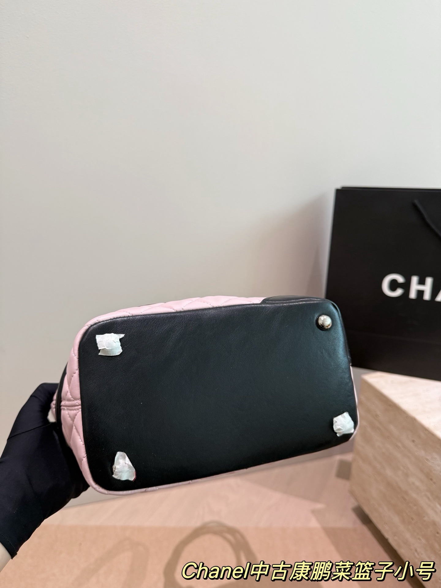 Chanel Cambon Line Matelassé Tote Hand Bag - Image 9