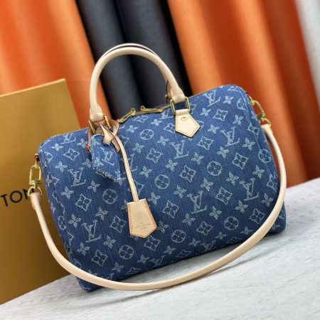 LV Speedy Bandoulière 30 Denim - Image 1