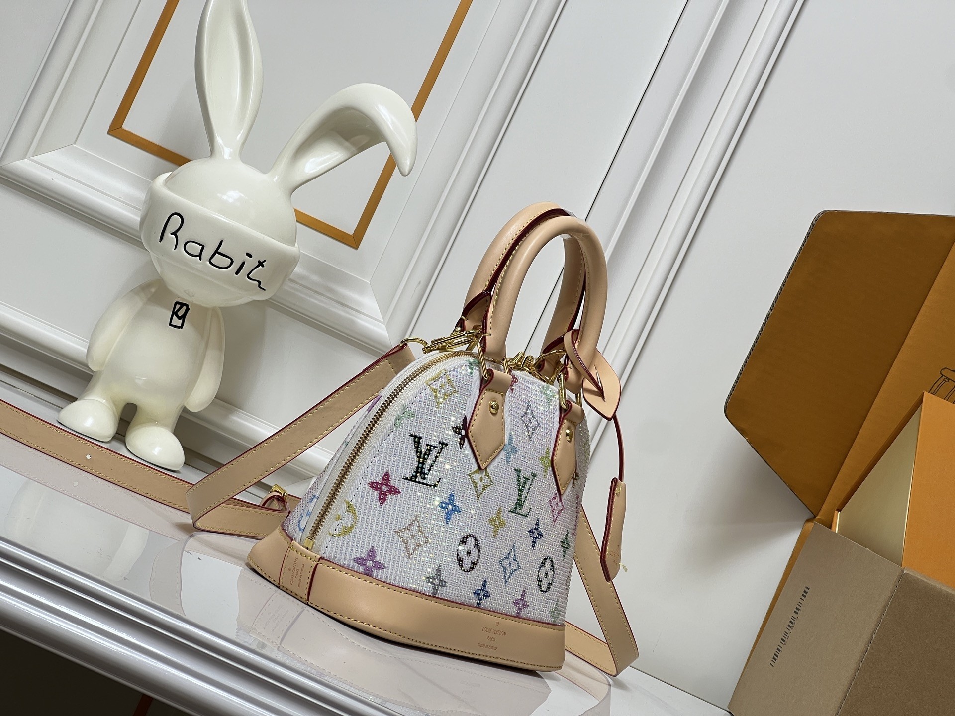 LV x TM Alma BB Shiny Handbag - Image 2