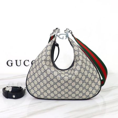 Gucci Attache Large Shoulder Bag - Image 3