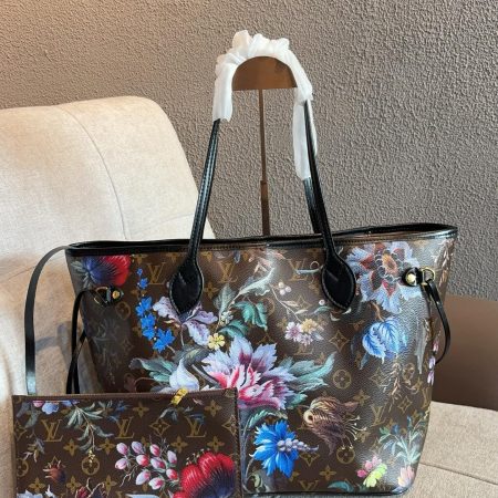 LV Neverfull MM Other Monogram Bag - Image 4