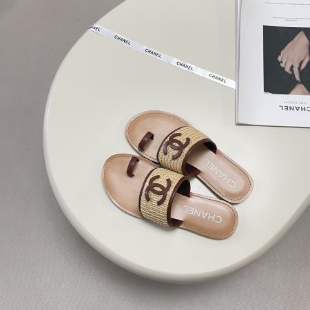 Chanel 26P Woven Thong Sandals - Image 9