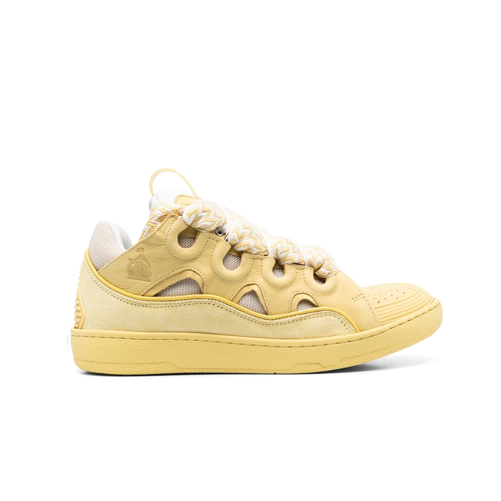 Lanvin LEATHER CURB SNEAKERS - Image 17