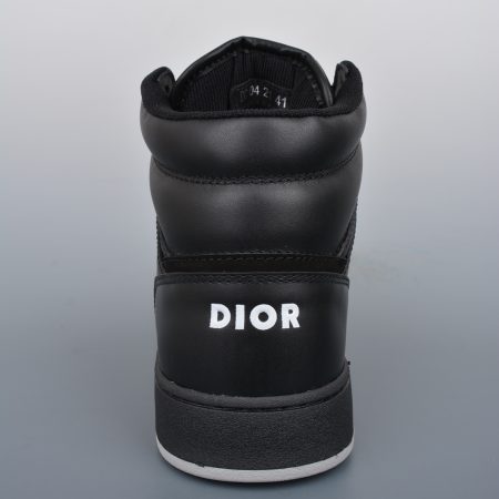 Dior B27 Sneakers High-Top Black (AAA High Quality Version) - Image 4