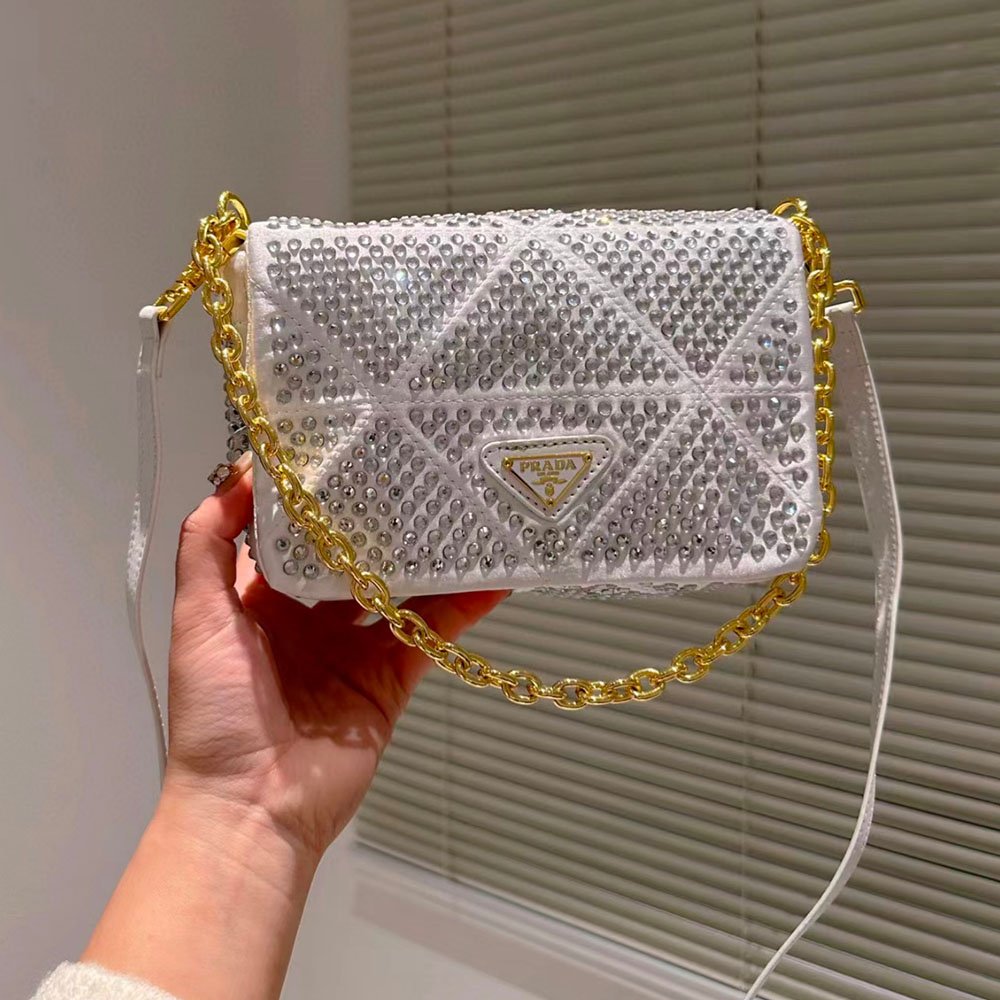 Prada Square Diamond Bag - Image 5