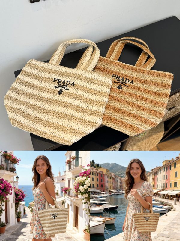 Prada Straw Bag