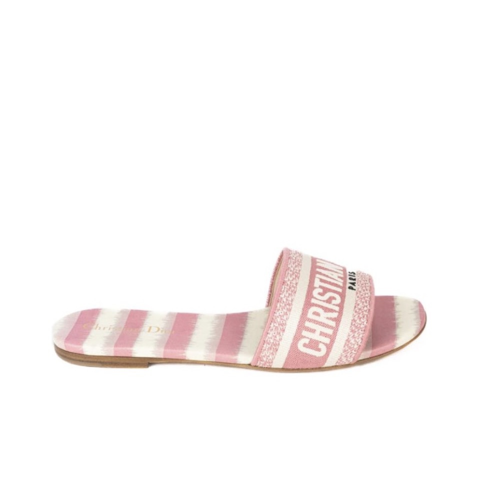 Dior DWAY Slide Slipper Sandals - Image 2