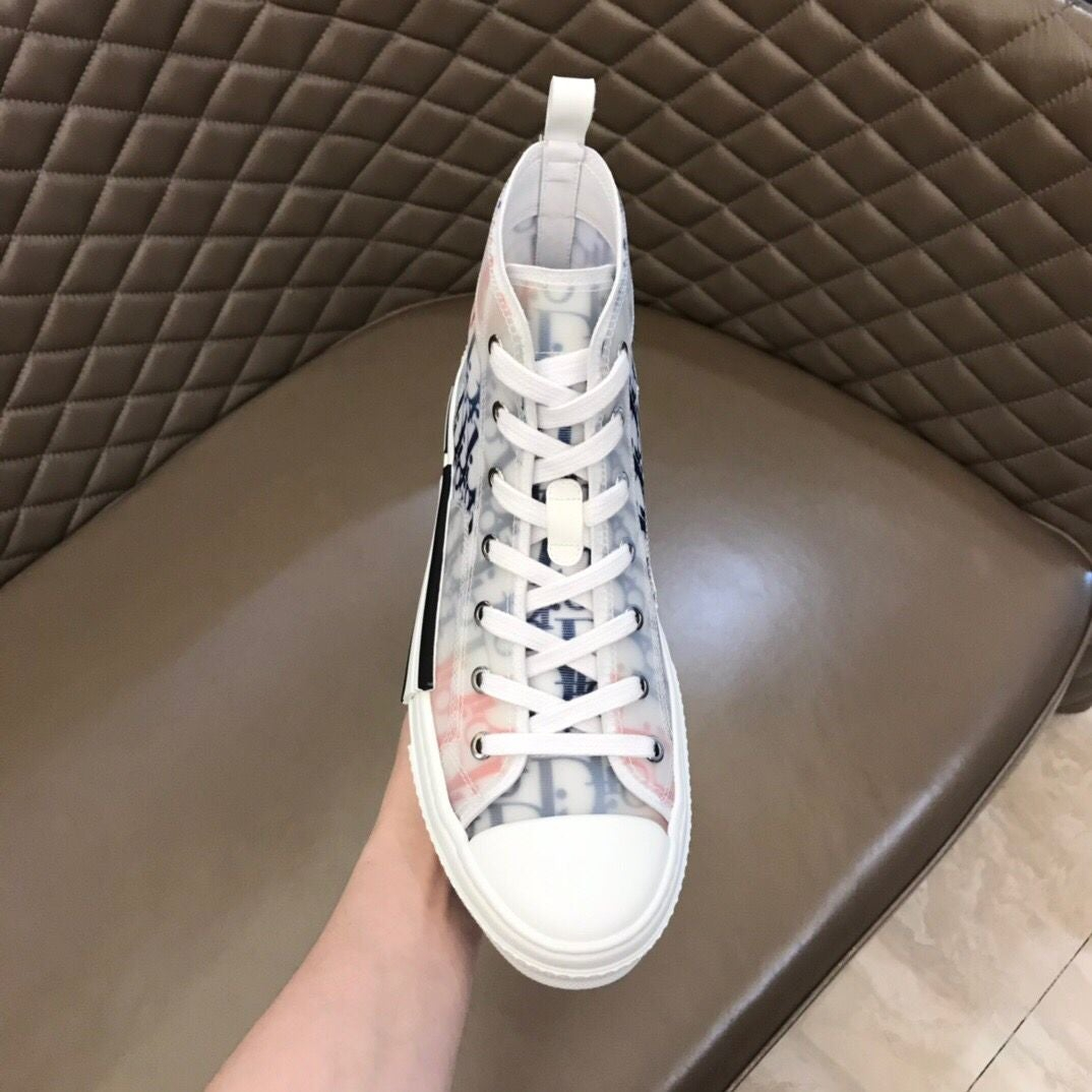 Dior B23 KAWS Newest Canvas Shoes - Image 4