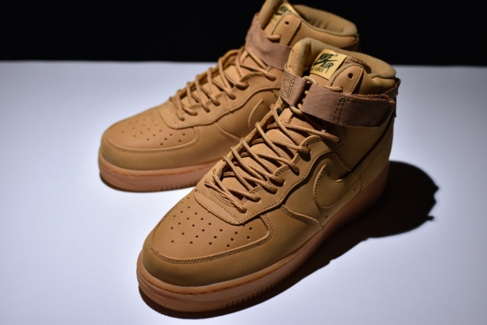 Nike AIR FORCE 1 HIGH 07 LV8 FLAX - 806403-200 - Image 5