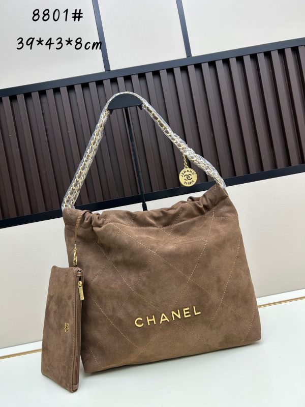 Suede 22 Shopping Bag